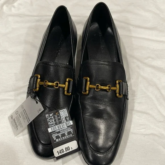 Massimo Dutti LEATHER LOAFERS WITH BUCKLE in Size‎ 5 - Picture 8 of 10